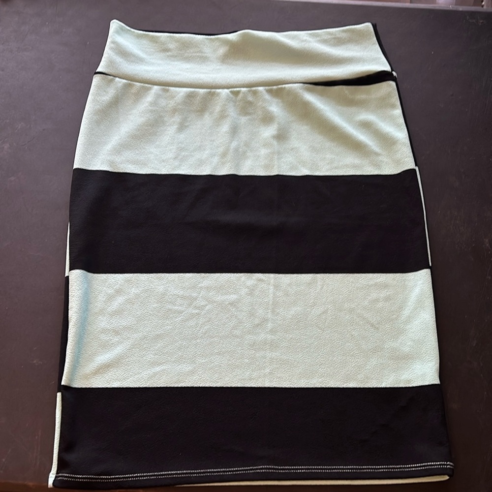 Lularoe color block pencil skirt